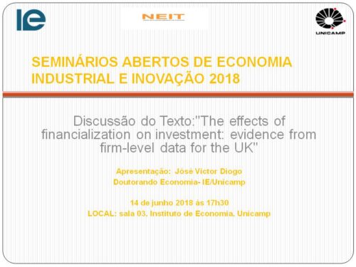 SEMINARIOS ABERTOS DE ECONOMIA INDUSTRIAL E INOVACAO 2018 14.06pptx