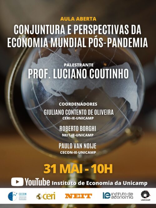 Aula Aberta Conjuntura e perspectivas da economia mundial pos pandemia