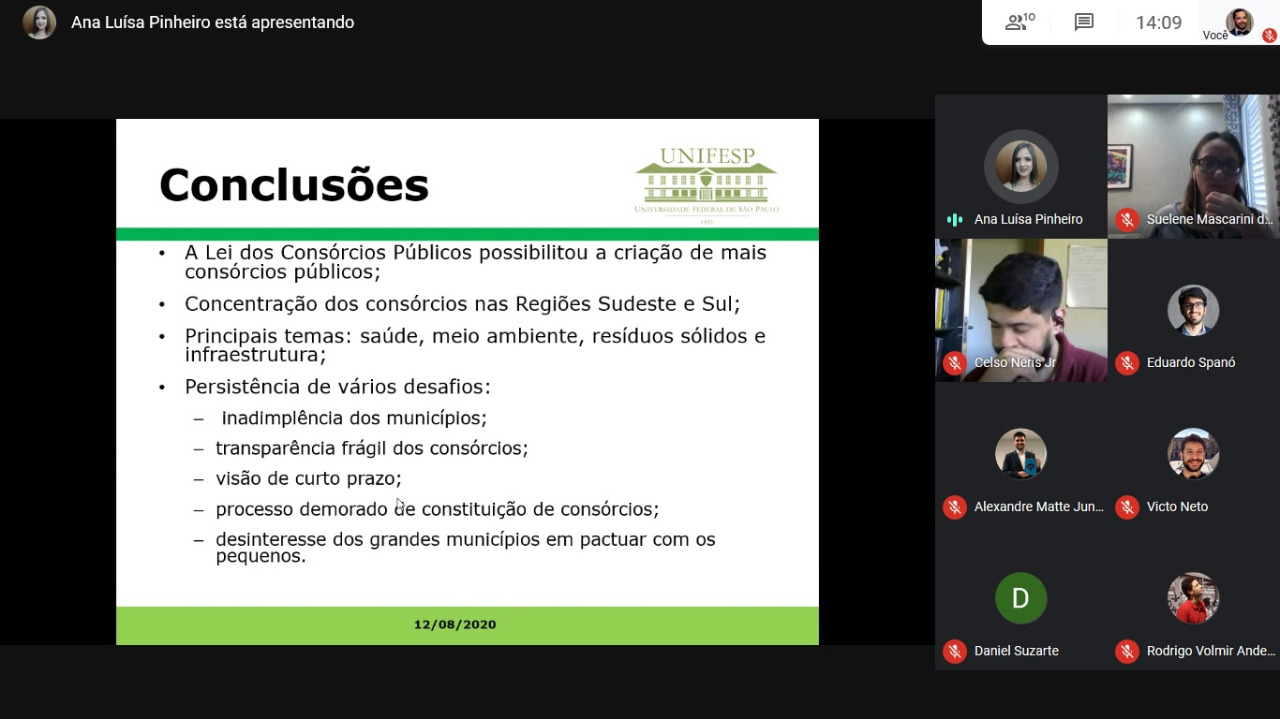 I Seminário Online de Jovens Pesquisadores em Economia Industrial, da Tecnologia e da Inovação
