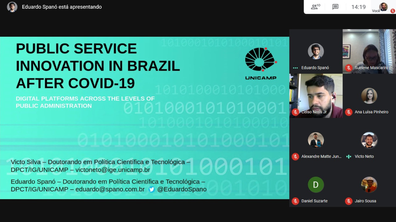 I Seminário Online de Jovens Pesquisadores em Economia Industrial, da Tecnologia e da Inovação