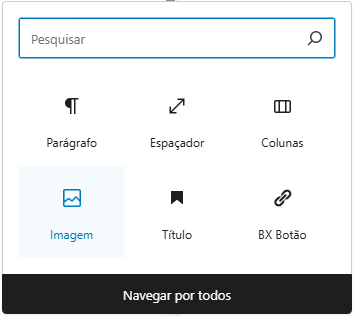 selecionando imagem